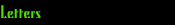 letters