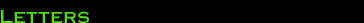 letters