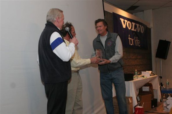 Jack Williams, Craig Antonides, Tom Receiving The 1st Annual Ruthie Antonides Volunteer Award 
